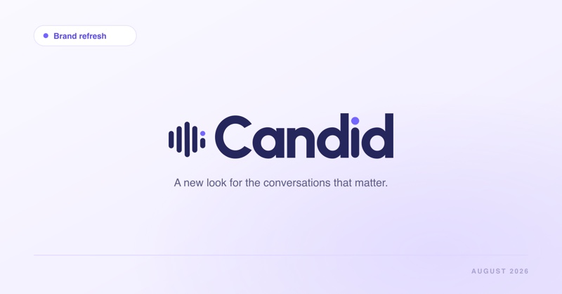The refreshed Candid brand