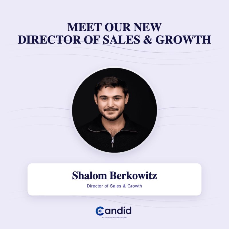 Shalom Berkowitz, Director of Sales & Growth